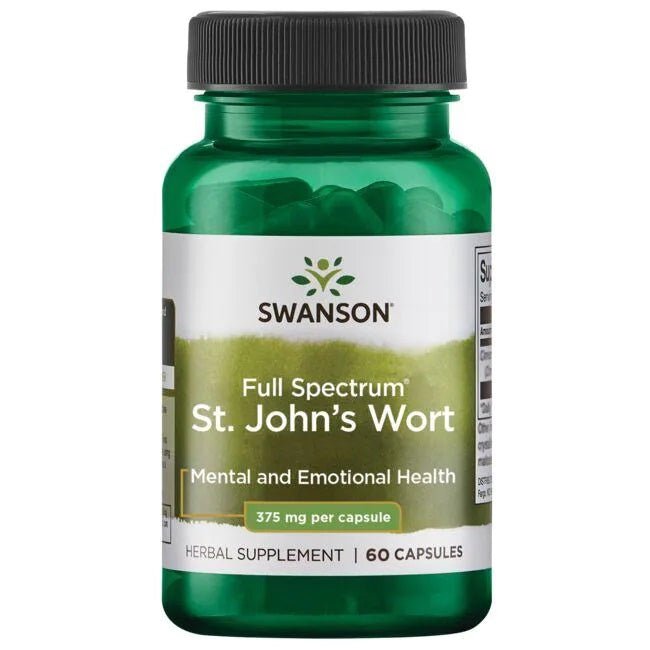 St. John's Wort, 375mg - 60 caps - VitaeSupps