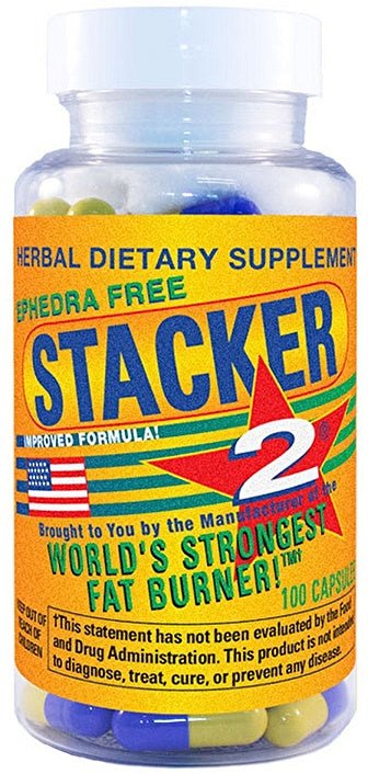 Stacker 2 Ephedra Free - 100 caps - VitaeSupps