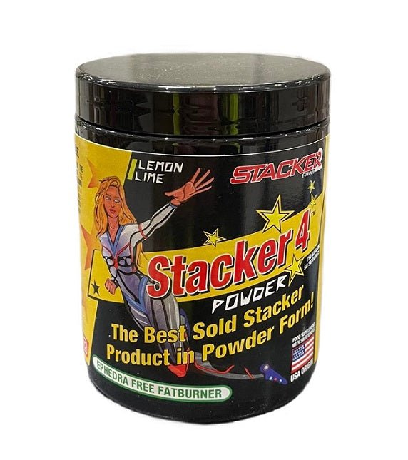 Stacker 4 Powder, Lemon Lime - 150 grams - VitaeSupps
