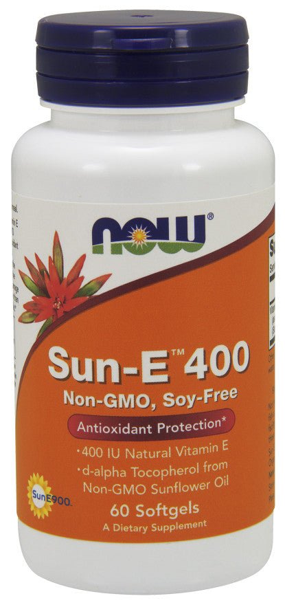 Sun - E, 400 IU - 60 softgels - VitaeSupps