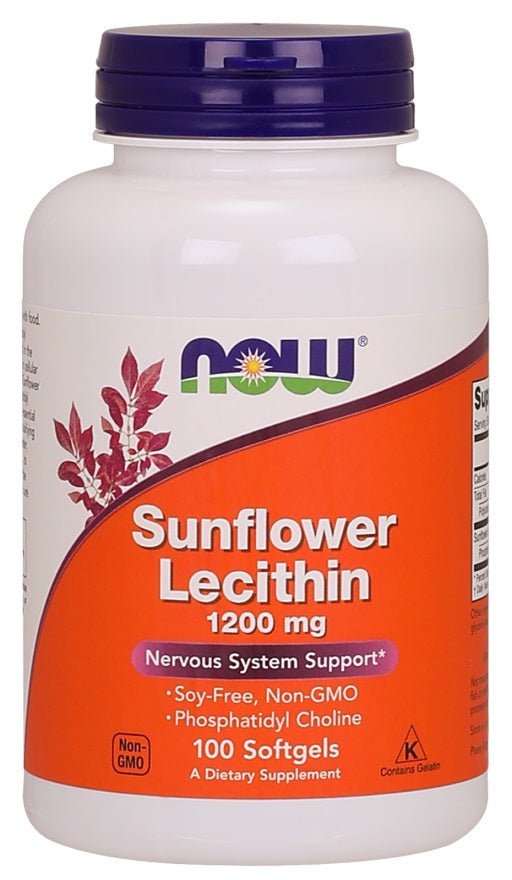Sunflower Lecithin, 1200mg - 100 softgels - VitaeSupps