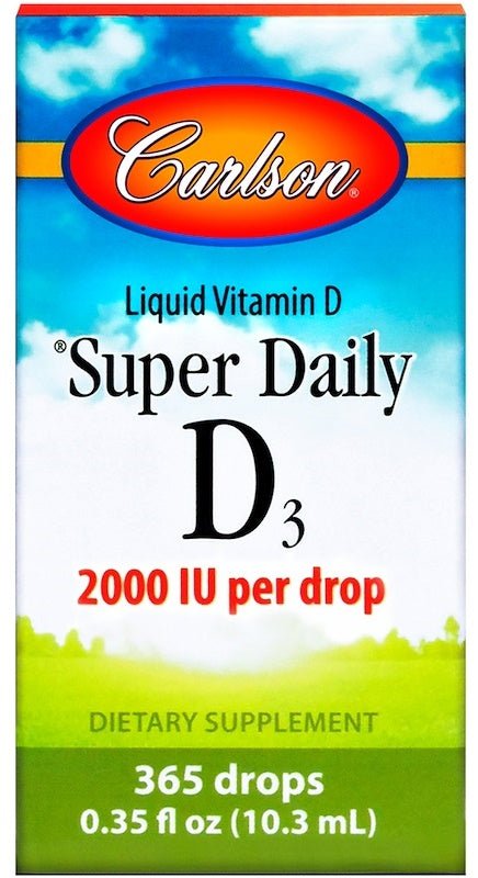 Super Daily D3, 2000 IU - 10 ml. - VitaeSupps