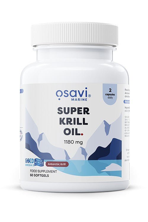 Super Krill Oil, 1180mg - 60 softgels - VitaeSupps