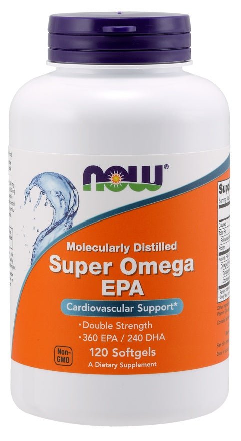 Super Omega EPA Molecularly Distilled - 120 softgels - VitaeSupps