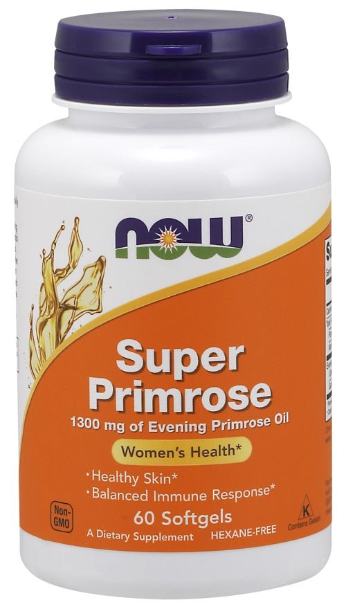 Super Primrose, 1300mg - 60 softgels - VitaeSupps