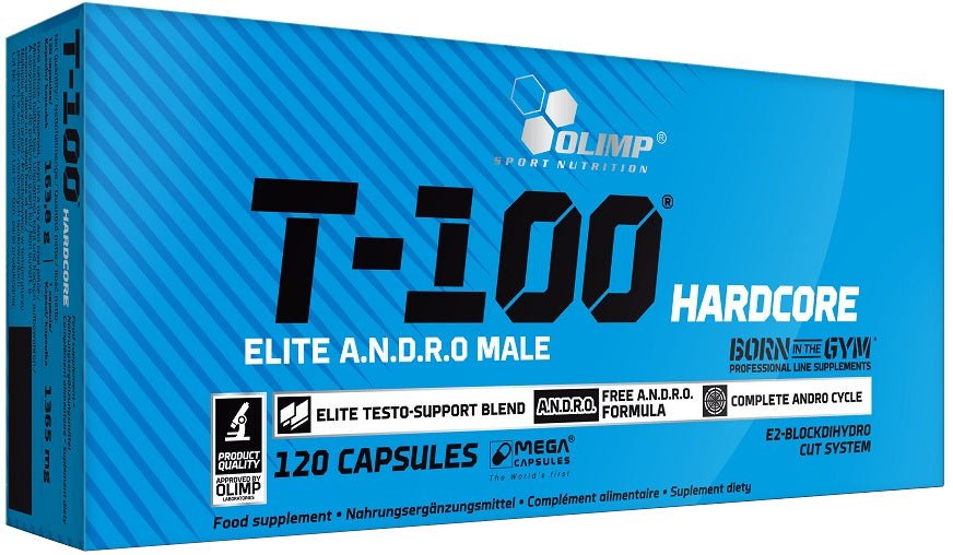 T - 100 Hardcore - 120 caps - VitaeSupps