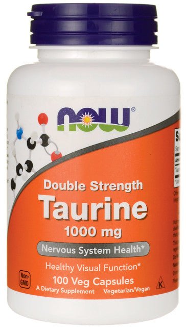 Taurine, 1000mg Double Strength - 100 vcaps - VitaeSupps