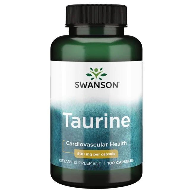 Taurine, 500mg - 100 caps - VitaeSupps