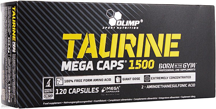 Taurine Mega Caps - 120 caps - VitaeSupps