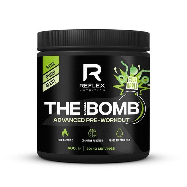 The Muscle Bomb, Sour Apple - 400 grams - VitaeSupps