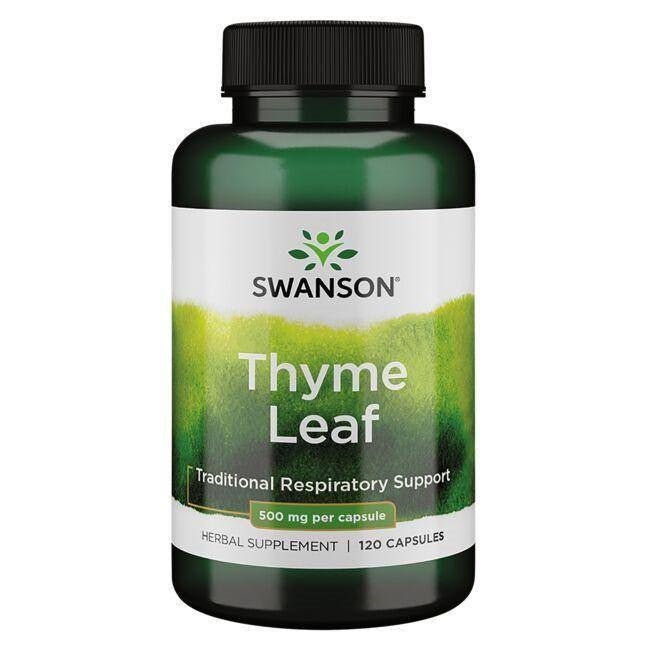 Thyme Leaf, 500mg - 120 caps - VitaeSupps