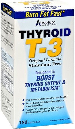 Thyroid T3 - 180 caps - VitaeSupps
