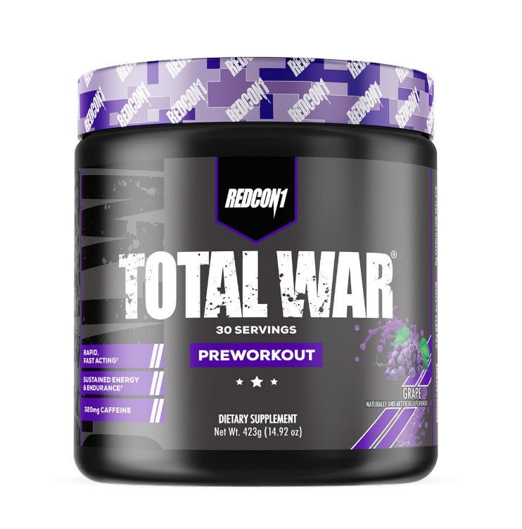 Total War - Preworkout, Grape - 423 grams - VitaeSupps
