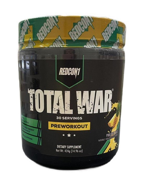 Total War - Preworkout, Pineapple Juice - 424 grams - VitaeSupps