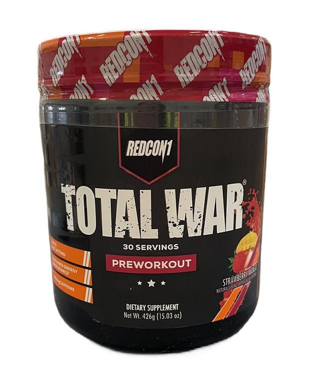 Total War - Preworkout, Strawberry Mango (EAN 810044576160) - 426 grams - VitaeSupps