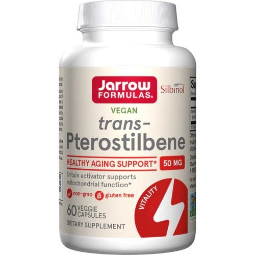 Trans - Pterostilbene, 50mg - 60 vcaps - VitaeSupps