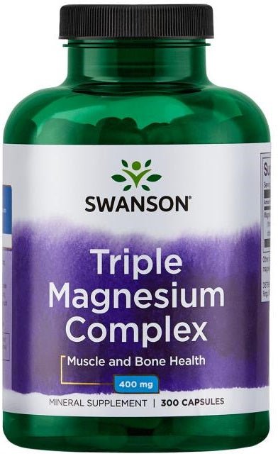 Triple Magnesium Complex, 400mg - 300 caps - VitaeSupps