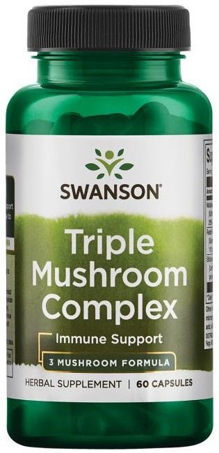 Triple Mushroom Standardized Complex - 60 caps - VitaeSupps
