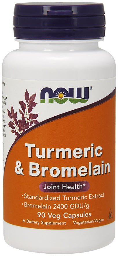 Turmeric & Bromelain - 90 vcaps - VitaeSupps