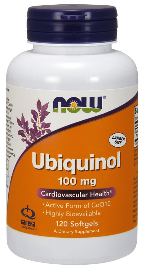 Ubiquinol, 100mg - 120 softgels - VitaeSupps