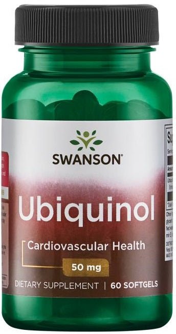 Ubiquinol, 50mg - 60 softgels - VitaeSupps