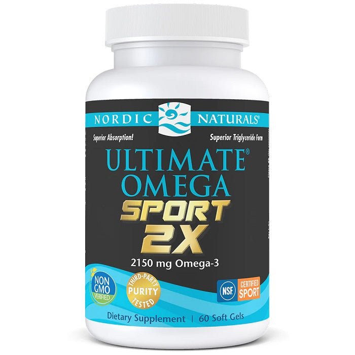 Ultimate Omega 2X Sport, 2150mg - 60 softgels - VitaeSupps