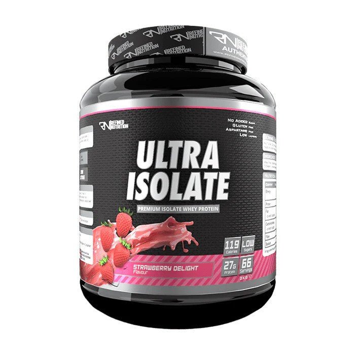 Ultra Isolate, Strawberry Delight - 2000 grams - VitaeSupps
