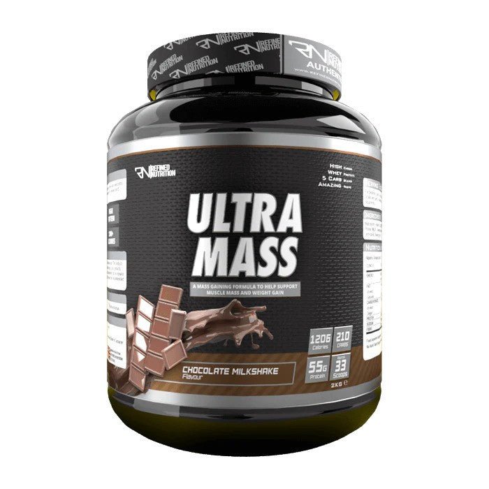 Ultra Mass, Chocolate Milkshake - 2000 grams - VitaeSupps