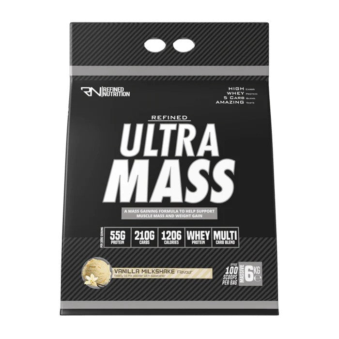 Ultra Mass, Vanilla Milkshake - 6000 grams - VitaeSupps