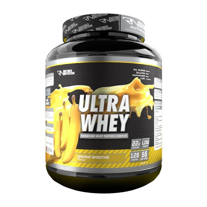 Ultra Whey, Banana Smoothie - 2000 grams - VitaeSupps