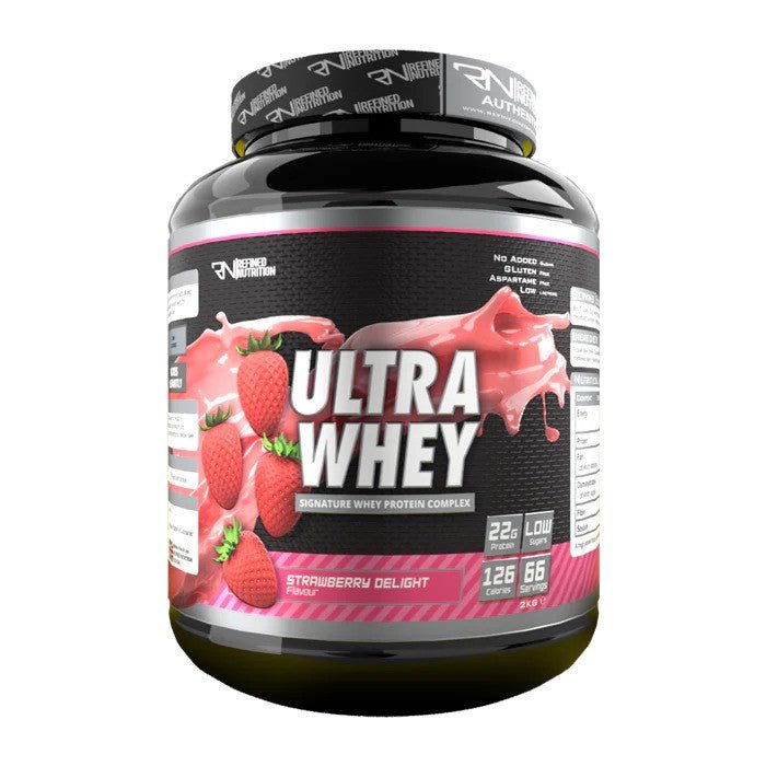 Ultra Whey, Strawberry Delight - 2000 grams - VitaeSupps