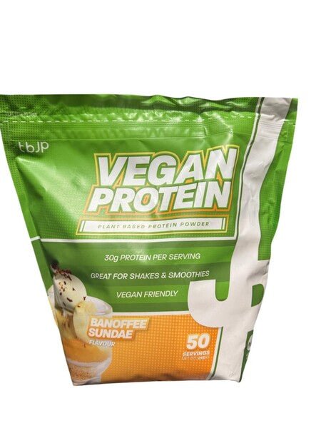 Vegan Protein, Banoffee Sundae - 2000 grams - VitaeSupps