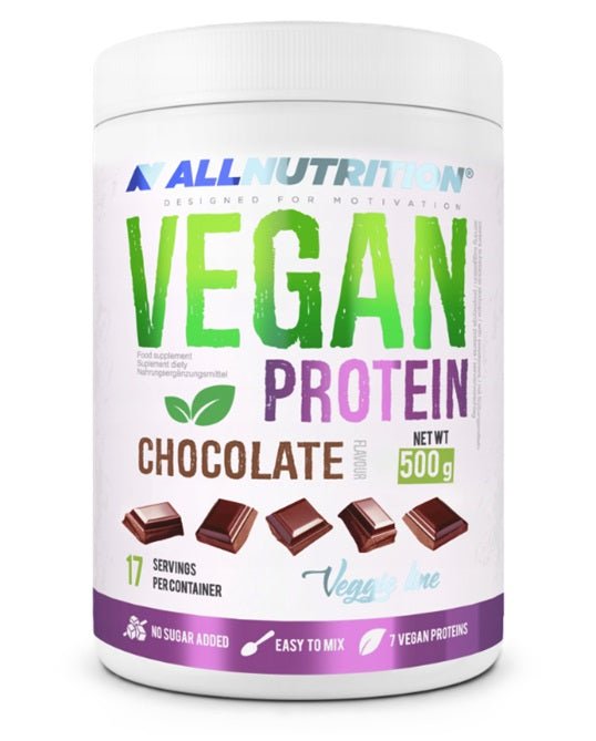Vegan Protein, Chocolate - 500 grams - VitaeSupps