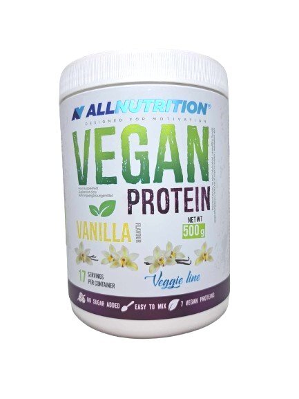Vegan Protein, Vanilla - 500 grams - VitaeSupps
