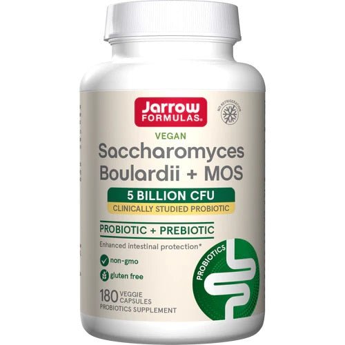 Vegan Saccharomyces Boulardii + MOS - 180 vcaps - VitaeSupps
