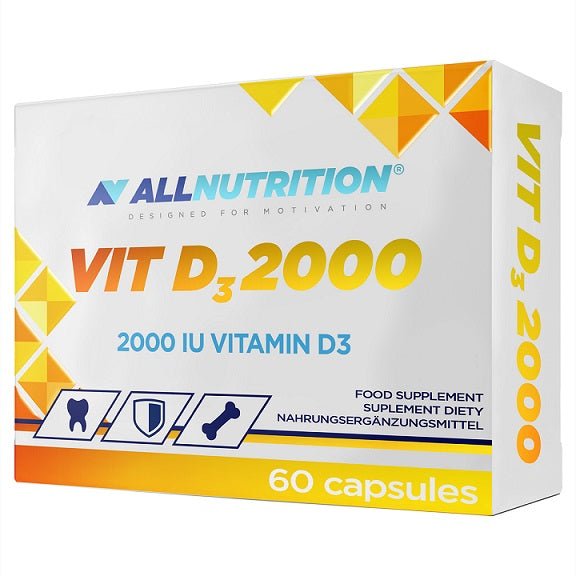Vit D3 2000 IU - 60 caps - VitaeSupps