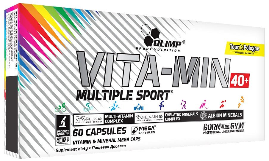 Vita - Min Multiple Sport 40+ - 60 caps - VitaeSupps