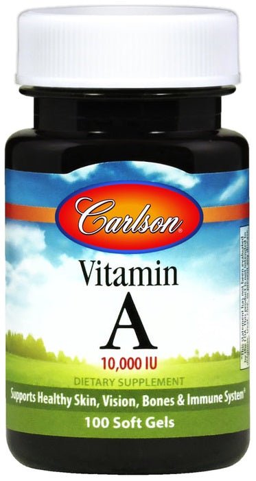 Vitamin A, 10 000 IU - 250 softgels - VitaeSupps