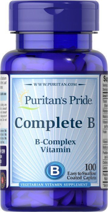 Vitamin B - Complex - 100 caplets - VitaeSupps