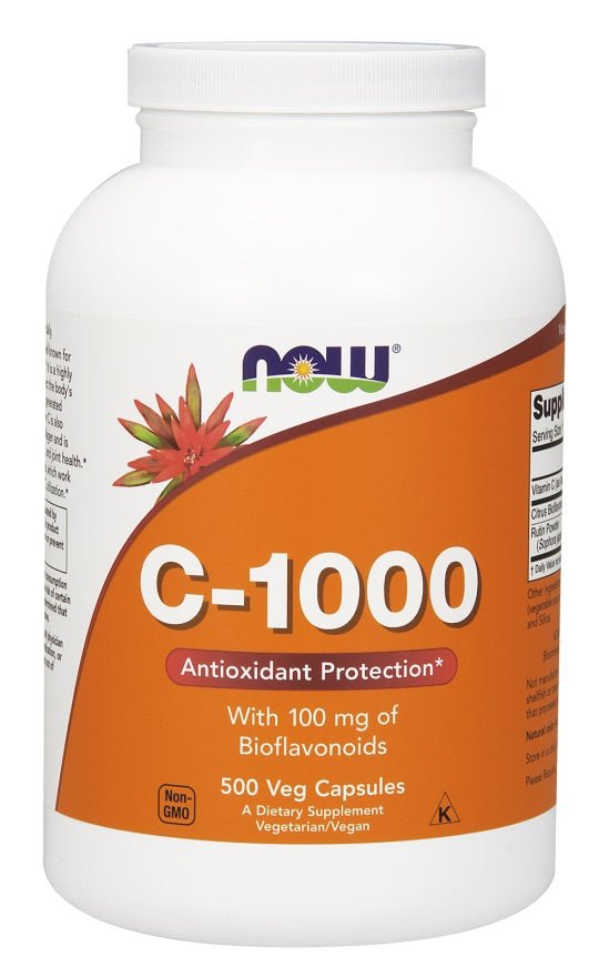 Vitamin C - 1000 with 100mg Bioflavonoids - 500 vcaps - VitaeSupps