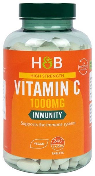 Vitamin C, 1000mg - 240 tablets - VitaeSupps