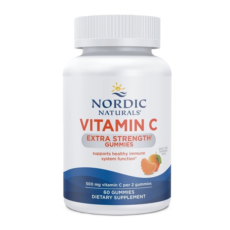 Vitamin C Extra Strength Gummies, Tangerine - 60 gummies - VitaeSupps