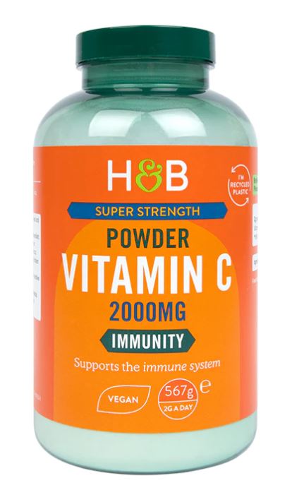 Vitamin C Powder, 2000mg - 567 grams - VitaeSupps