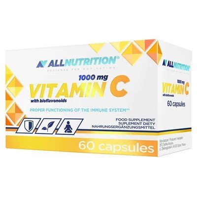 Vitamin C with Bioflavonoids, 1000mg - 60 caps - VitaeSupps