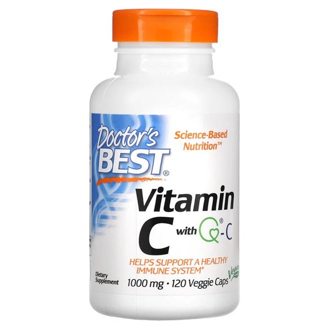 Vitamin C with Q - C, 1000mg - 120 vcaps - VitaeSupps
