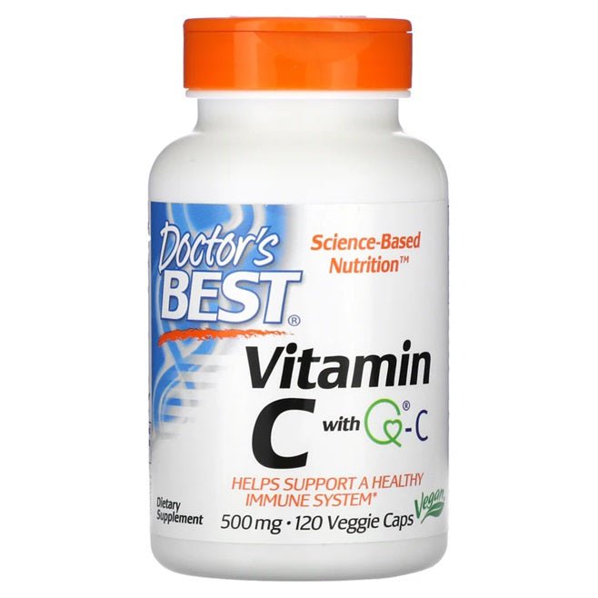 Vitamin C with Q - C, 500mg - 120 vcaps - VitaeSupps