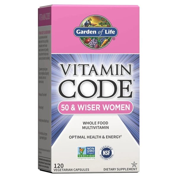 Vitamin Code 50 & Wiser Women - 120 vcaps - VitaeSupps