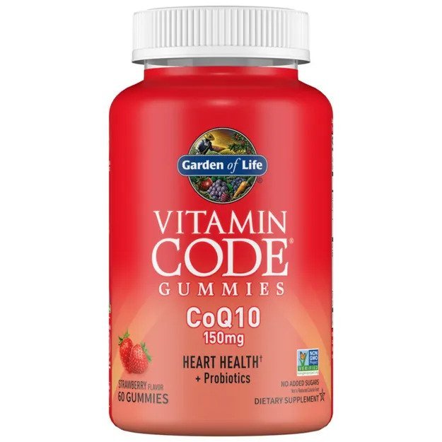 Vitamin Code CoQ10 Gummies, Strawberry - 60 gummies - VitaeSupps