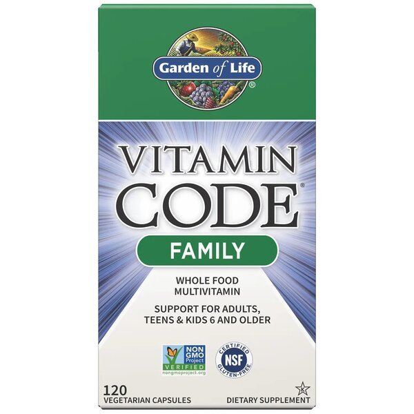 Vitamin Code Family - 120 vcaps - VitaeSupps
