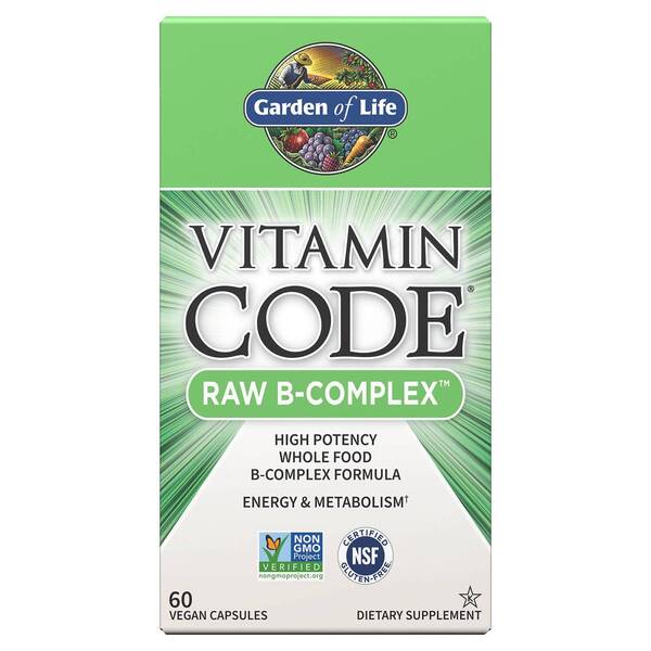 Vitamin Code Raw B - Complex - 60 vegan caps - VitaeSupps